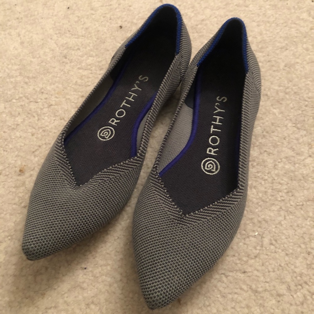 Rothy's size 6.5 cloud Birdseye